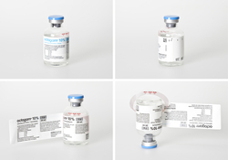 The Pharma-Tac Plus label for infusion bottles integrates additional functions into product marking.