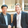 Spokesperson and Chief Consultant at AWT System Terrence Fok with Dan Korsgaard, CEO of CCI. 