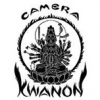 The Kwanon camera prototype and the Kwanon symbol that was engraved into the top of the camera body 