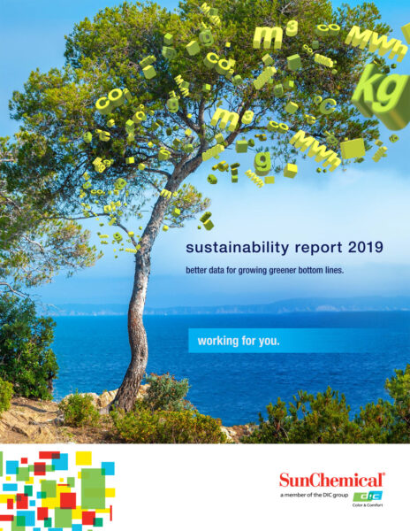 sunchemical 2019 Sustainability Report Cover small 1 464x600